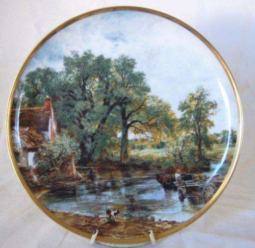 2 John Constable Plates - As per pictures - Each 200mm Diameter - Sold as one lot.