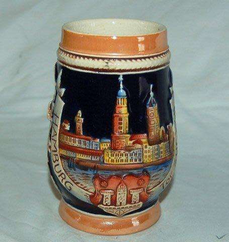 Small German Beer Tankard - Height 123mm - See all Pictures.