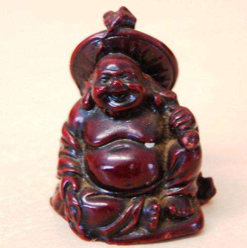 Miniature Laughing Buddha - Composite - Height 50mm