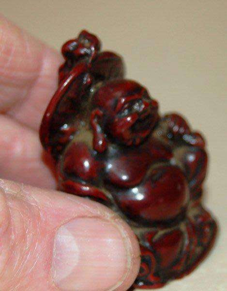 Miniature Laughing Buddha - Composite - Height 50mm