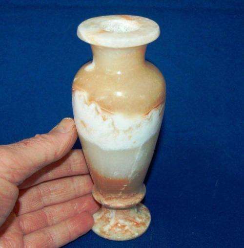 Attractive Marble Type ? Candle Holder - Height 160mm