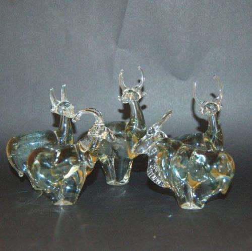 Ngwenya Glass - Fabulous Collection of 5 Antelope - Average Height 115mm