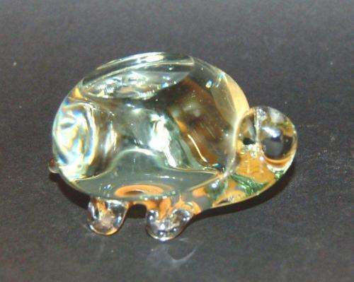 Ngwenya Glass - Baboon, Antbear, Tortoise and Squirrel - Baboon Height 70mm
