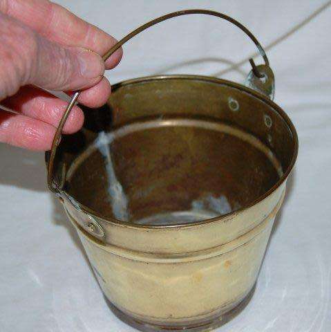 Brass Bucket - Height 110mm Diameter 145mm