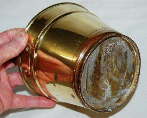 Brass Bucket - Height 110mm Diameter 145mm