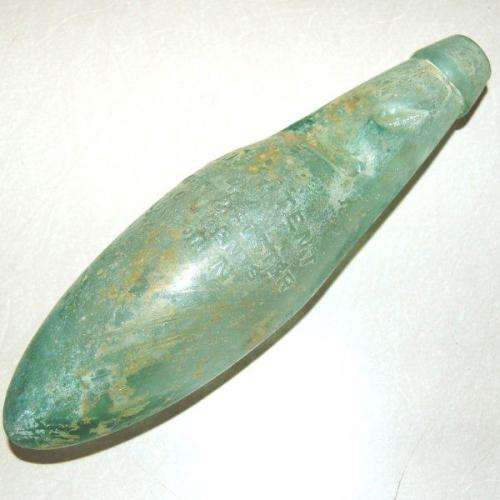 Torpedo/Codd Bottle Patent.4 - Marble Intact - Barnett & Foster - Shilling & Taylor - 250mm