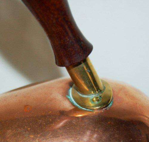 Tagus of Portugal Copper Pot - Height 165mm - Please read description for details.