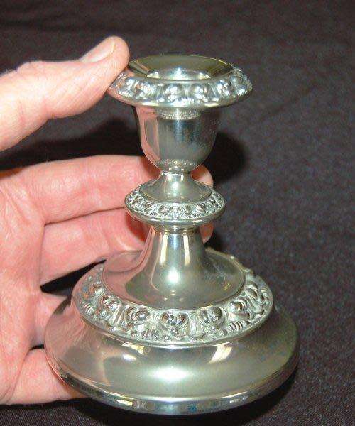 Pair of Ianthe Candle Holders - Height 110mm