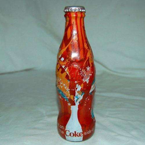 Collectable - Glass - Limited Edition - Empty Coca-Cola Bottle - Height 188mm