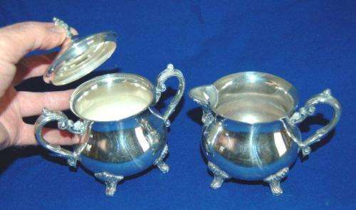 Stunning Quality EMESS Silver Plated Tea Set on Tray - See Pictures and description for details.