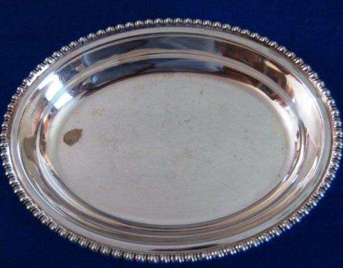 2 Silver Plated Trays - Large Tray is EMESS and the other is ASHBERRY A1 - See description for sizes