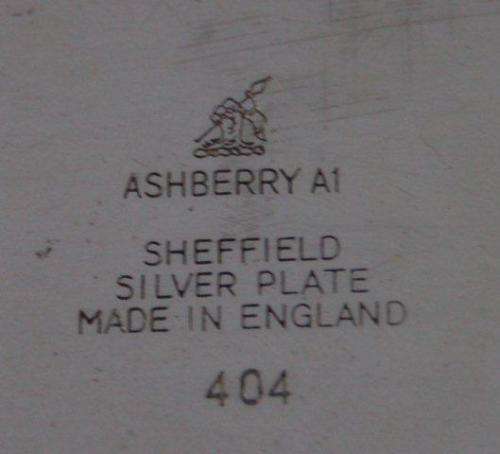 2 Silver Plated Trays - Large Tray is EMESS and the other is ASHBERRY A1 - See description for sizes