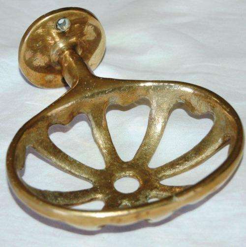 Quality Cast Brass Soap Dish - Soap holder is 116mm X 85mm