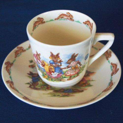 Bunnykins - Cup & Saucer - As Per Pictures