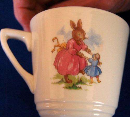 Bunnykins - Cup & Saucer - As Per Pictures