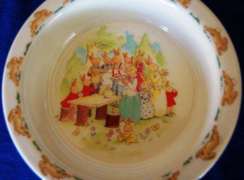 2 Bunnykins Bowls - As Per Pictures