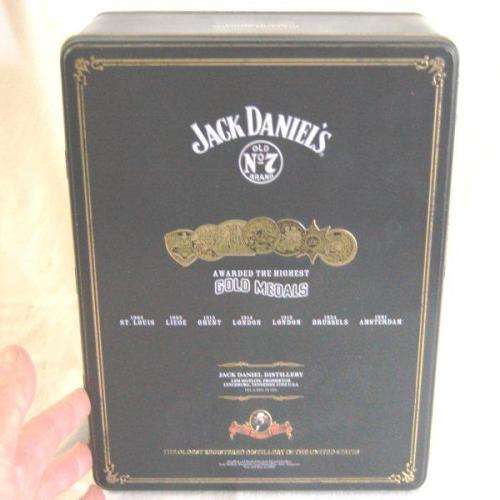 Jack Daniels No.7 Gold Medal Tin - As per pictures.