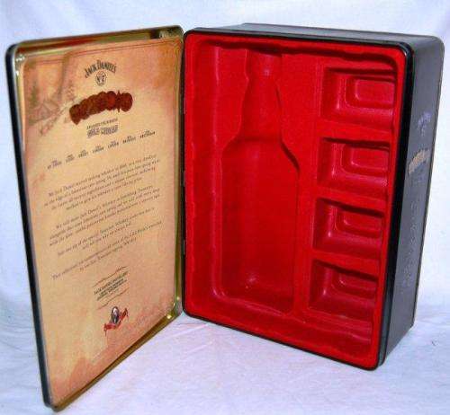 Jack Daniels No.7 Gold Medal Tin - As per pictures.