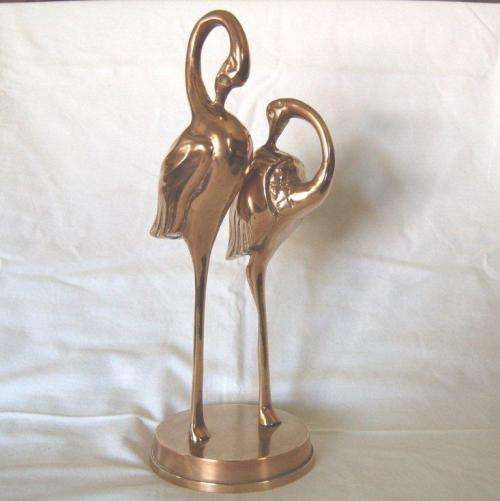 Pair of High Quality, Elegant, Flamingo's - Height 330mm