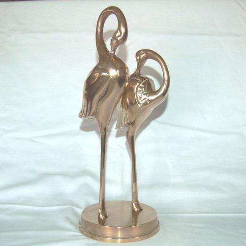 Pair of High Quality, Elegant, Flamingo's - Height 330mm