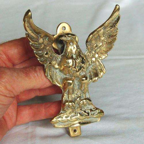 Brass Eagle Door Knocker - Height 130mm Width 100mm
