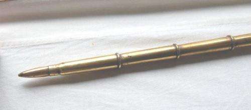 Rare WW2 .303 Trench Art Swagger Stick / Pointer - 13  Rifle shells used - Length 660mm - See pics