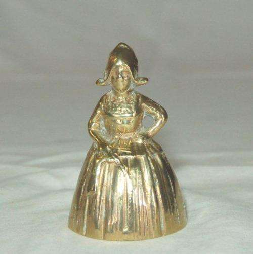 Vintage Dutch Lady Bell - Height 80mm