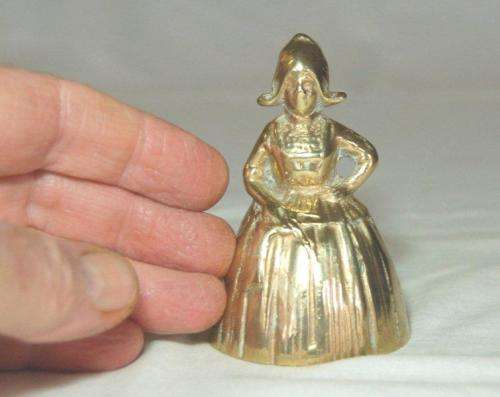 Vintage Dutch Lady Bell - Height 80mm