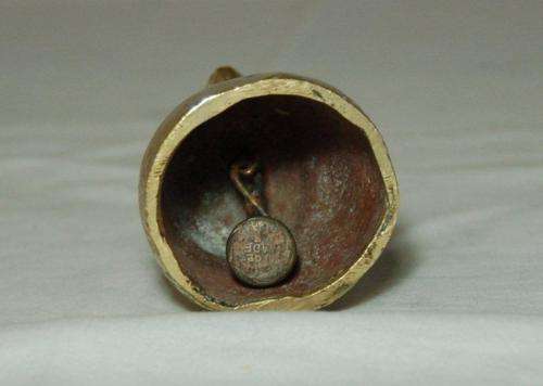 Rare Brass Lady Bell - Height 85mm