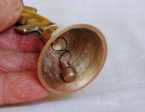 Brass Bunny Table Bell - Height 83mm