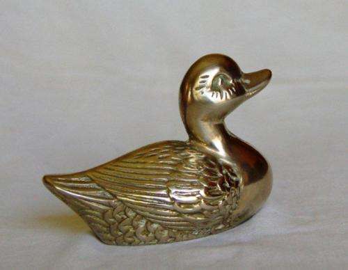 Brass Duck - Height 80mm