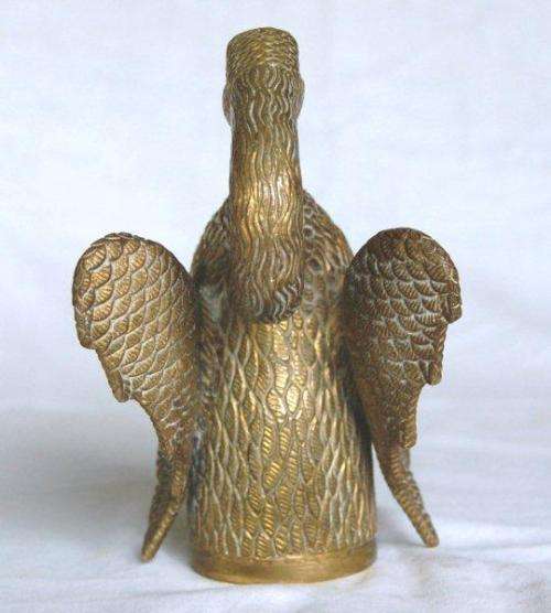 Rare Vintage Solid Brass Swan Pond Spitter (Fountain Head)  - Read Description and see all pictures.