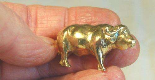 Selection of 12 Solid Brass Printers Tray Animals - See Pictures and Description - Sold as one lot.