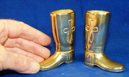 Heavy Pair of Quality Cowboy Boots - Height 80mm