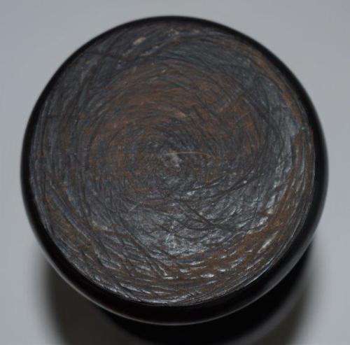 Small Wooden Pestle and Mortar plus a Wooden Goblet - Pestle is 85mm in height