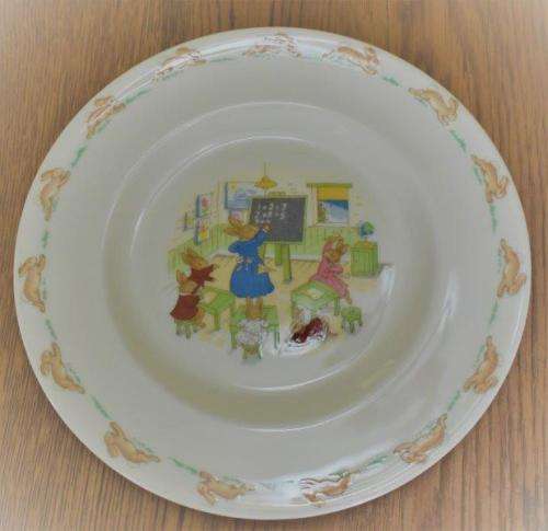 Bunnykins `Royal Doulton` Childrens Set. 1 Plate 1 Cereal Bowl and 1 Mug - Original Box included.