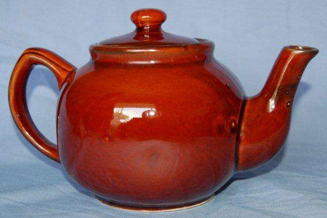 Ceramic Brown Teapot. -  Free postage within S.A.
