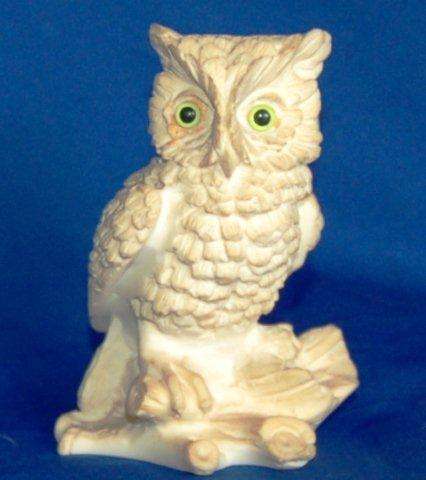 Owl Made by " Stone Lite " Height 120mm