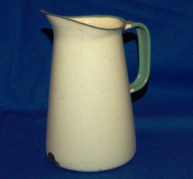 Kockums 1 Ltr. Vintage Enamel Jug - Height 190mm