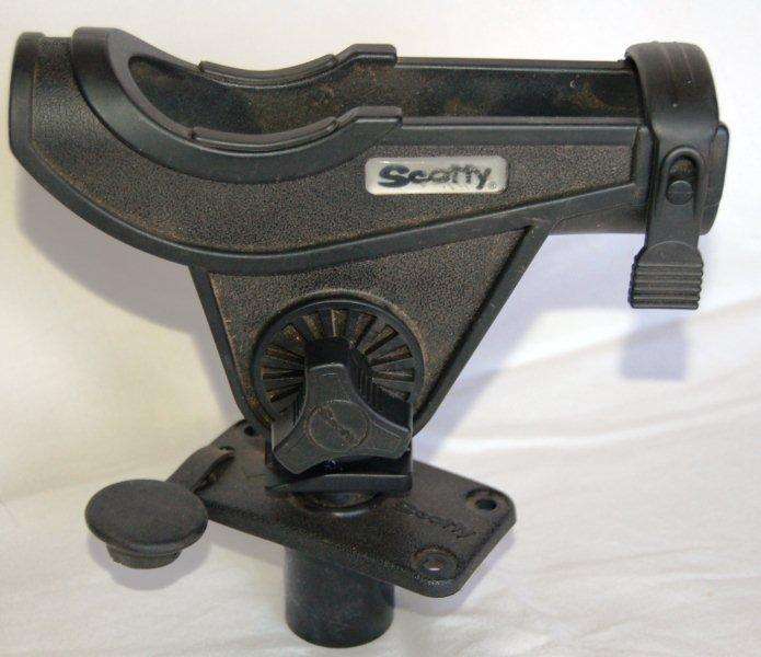 Scotty Bait Caster / Spinning Rod Holder with Flush Deck Mount