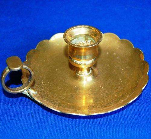 Vintage Brass Candlestick Holder