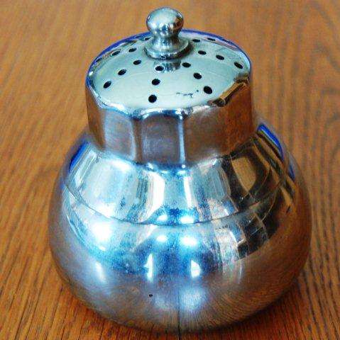 Vintage Stainless Steel Sugar Shaker "Olde Hall" England - Height 90mm