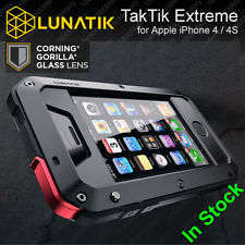 iPhone 4/4S Lunatik Taktik Extreme Case- With  Corning Gorilla Glass Protection