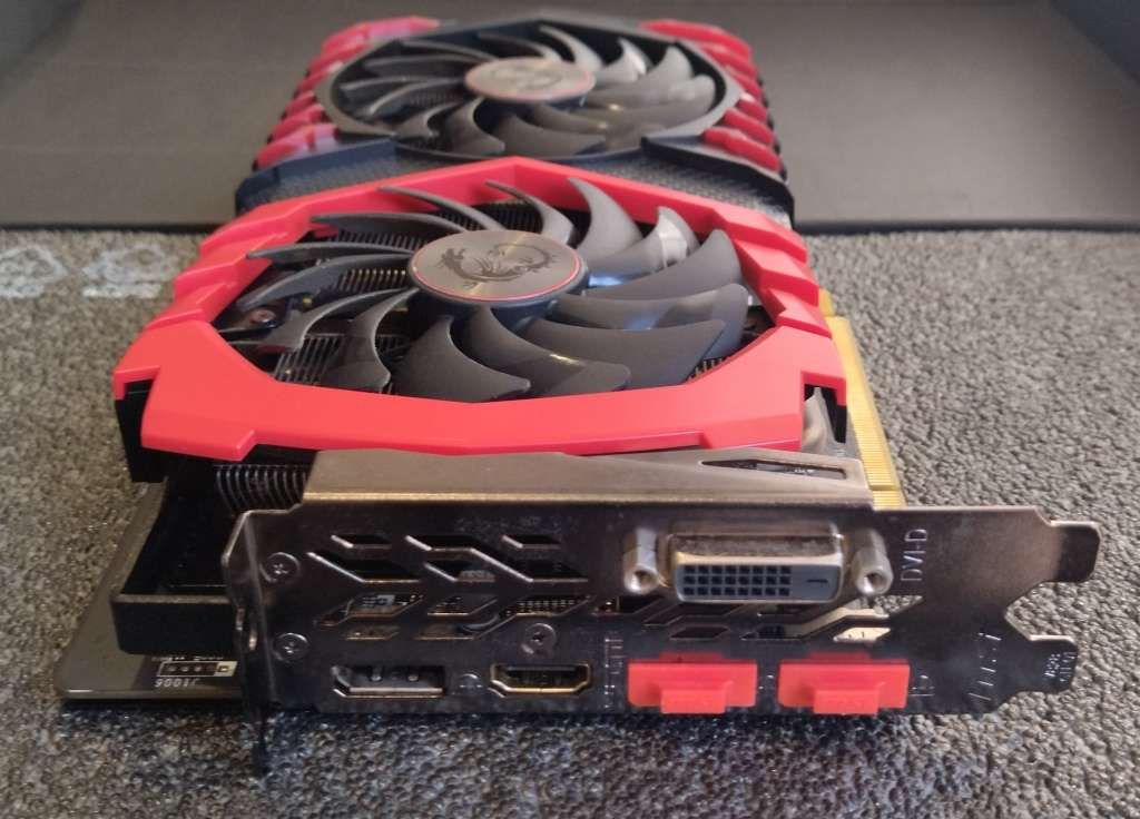 MSI Geforce GTX 1060 6GB GAMING X