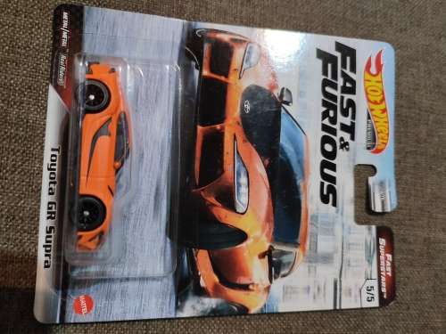 Hotwheels Fast & Furious Toyota GR Supra Real Rider