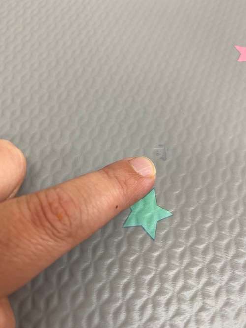 EVA Foam Baby Playmat - Light Grey with Colourful Stars - FACTORY STOCK