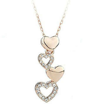 Hearts In Line Pendant