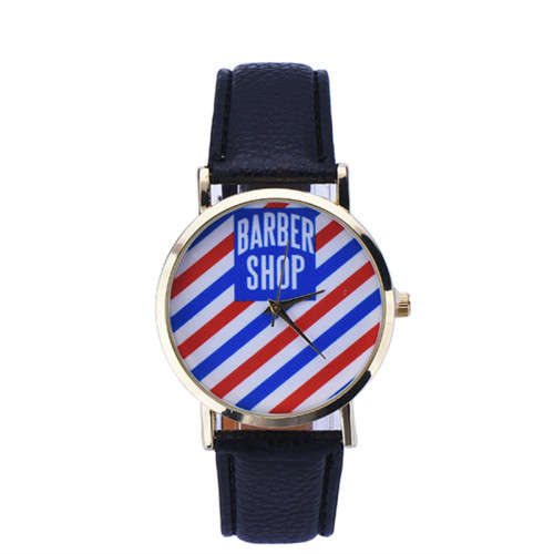Barber Shop Watch (Black Strap)