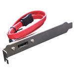 ==> eSATA Back Plate, Connects Directly to the Motherboard!!