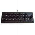 Classic Black Slim XGR Keyboard with USB Interface (^^,)